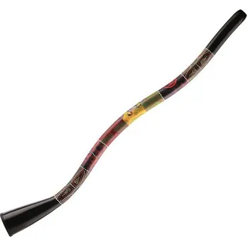 Perkuse MEINL SDDG2-BK S-Shape Synthetic Didgeridoo Black