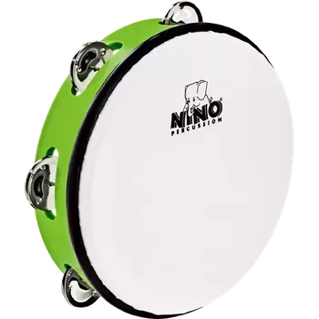 Tamburína NINO 51GG Tambourine With Head 8" (Grass Green)