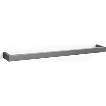 Věšák Zack, Tyčový věšák na ručníky Linea, 61,5 cm, grafitový, s PVD povlakem - Formadore