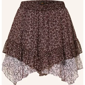 Dámská sukně Boss Dámská Skládaná Sukně Toulena, tmavě červená / černá /...