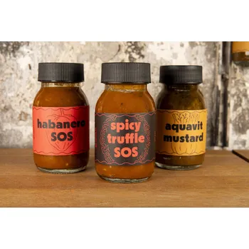 Omáčka Garage22 Distillery sauce set 3x 125ml souce