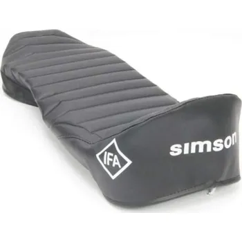 Motor pro motocykl MOTOMAX s.r.o Potah sedla s prolisem SIMSON End. (černý)