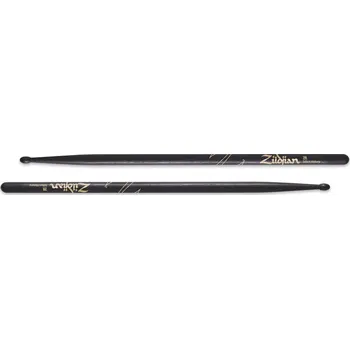 Příslušenství pro bicí nástroj ZILDJIAN Hickory 7A Black Nylon
