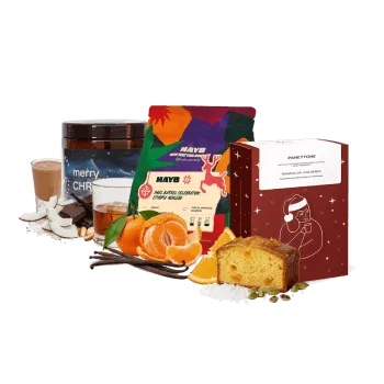 Příprava kávy Vánoční 3PACK EÚ 2025 - filtr - DAK, Hayb, Concept