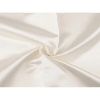 Satén extra tuhý metráž Varianta: 6 (2) krémová světlá, Balení: 1 m