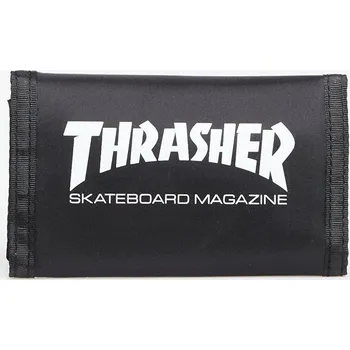 Oblečení a móda Peněženka Thrasher Skate Mag Velcro Wallet Black Universal