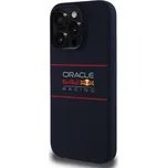 Red Bull Silicone Horizontal Logo MagSafe pro iPhone 16 Pro Max – tmavě modrá