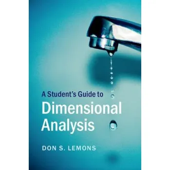 Cizí jazyk Student's Guide to Dimensional Analysis (Don Lemons)(Brožovaná)