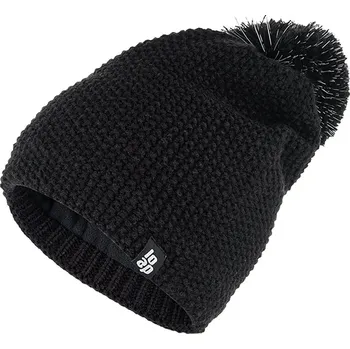 Čepice Dětská zimní čepice LOAP Zolo černá Velikost: 46-48