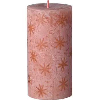 Svíčka Bolsius svíčka Rustic Silhouette válec 68x130mm, Creamy Caramel 415 gram