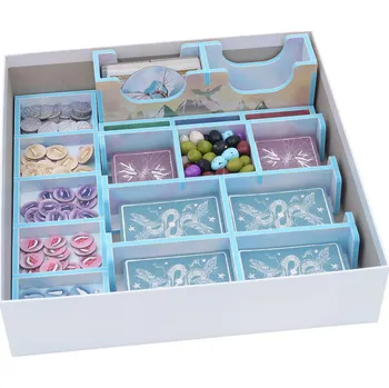 Příslušenství k deskovým hrám Folded Space Wyrmspan / Na křídlech draků - Barevný Insert