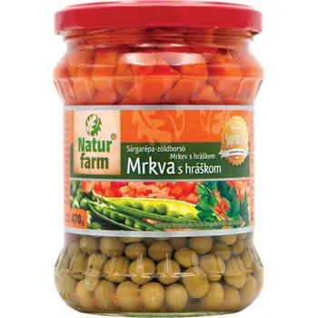 Zelenina Natur Farm Mrkev s hráškem 470 g