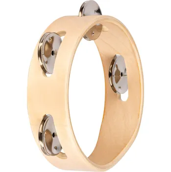 Tamburína NINO 941 Single Row Wood Tambourine 6"