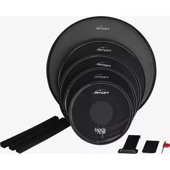 Příslušenství pro bicí nástroj RTOM Black Hole Starter Pack 10/12/14/16/22