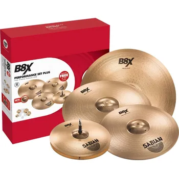 Činel SABIAN B8X Performance Set 14, 16, 20 + Free 18