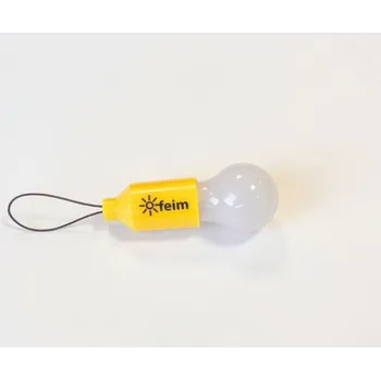 002 FEIM malé LED svítidlo na klíče FEIM žluté