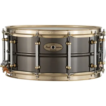 Jednotlivý buben Pearl STHNSF1465 SensiTone 14”x6,5” - Black Nickel Brass Limited Edition