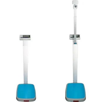 Obchodní váha LESAK 1T3537LOV 300 kg | Lékařská Osobní Váha s Výškoměrem Certifikovaná | Rozsah 150 - 300kg, 50 / 100g