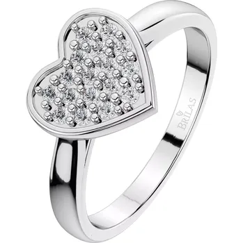 Šperk Rozmarýnka Princess White - zásnubní prsten z bílého zlata