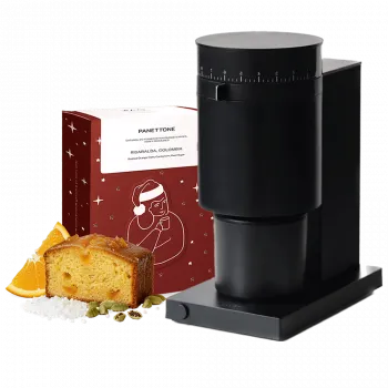 Příprava kávy DAK Christmas Panettone coffee Fellow Opus Set - černý