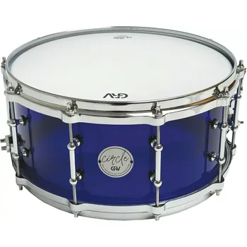 Jednotlivý buben GRV Acrylic Blue Snare 14x6,5"
