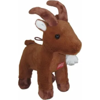 plyšák Plyšák Kozička se zvukem hnědá – 20 cm