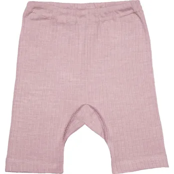 Dětské dívčí kraťasy z merino vlny, bavlny a hedvábí Cosilana růžový melír Velikost: 104