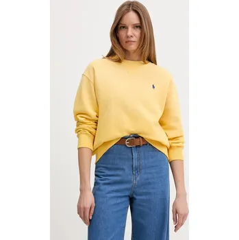 Dámská mikina Mikina Polo Ralph Lauren 211971697 žlutá 11A, vel. XS