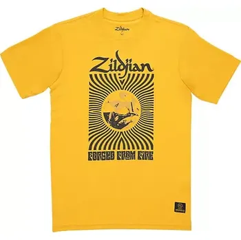 ZILDJIAN 400th Anniversary T-shirt (XL) Yellow