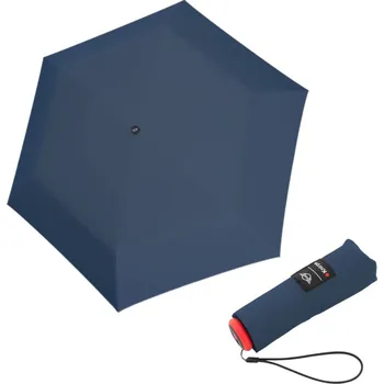 Deštník Knirps Mini Sunset Navy - elegantní skládací deštník modrá 9580101201