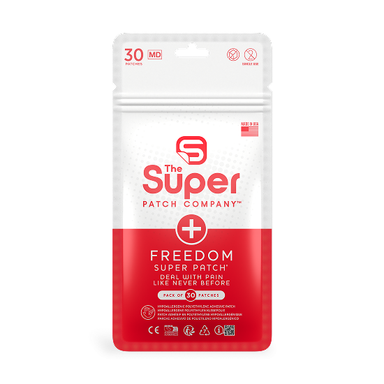 SuperPatch Freedom Super Patch - Pack of 30 Patches VTT 2.0