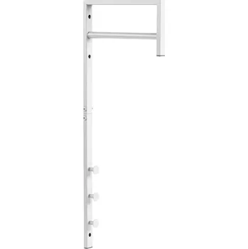 Věšák Nordic Living Bílý kovový nástěnný věšák Trenna