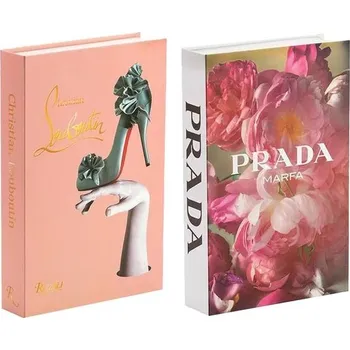 Zahradní dekorace Módní dekorativní kniha pro bytové dekorace, falešné knihy, falešné knihy, sada dekorativních atrap