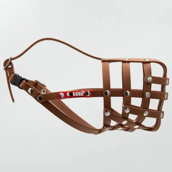 Náhubek pro psa COLORI® náhubek pro ovčácké psy M, světle hnědý, velikost 6 pes