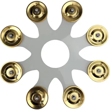 Bicí nástroj GRV THC-8B Hi-Hat Brass Tambourine (8 Jingles)