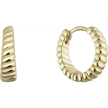 Oblečení a móda Pozlacené náušnice kruhy 61160