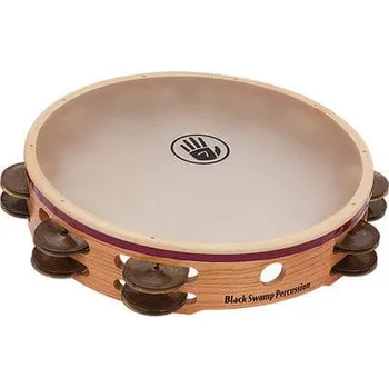 Perkuse BLACK SWAMP S3TD Aged Brass Tambourine 10"