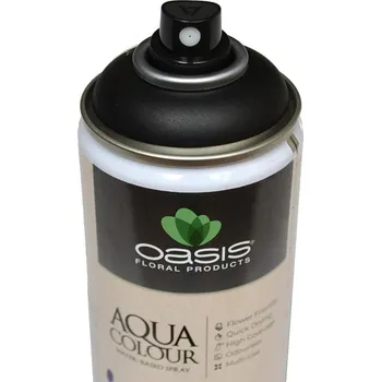 Barva ve spreji Aqua Colors univerzální spray - černá Black