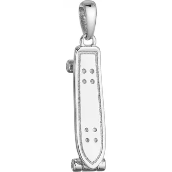 Oblečení a móda Stříbrný přívěsek skateboard 64069