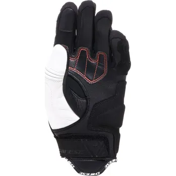 Cyklistické kalhoty DAINESE REACTO CARBON SHORT GLOVES WMN BLACK/WHITE/RED-FLUO - L