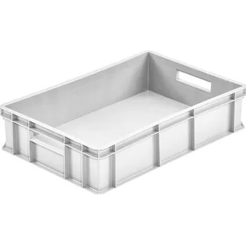 Přepravka na jídlo Přepravka bílá 600x400x140mm uzavřená