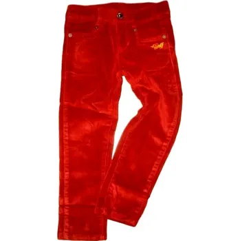 Dívčí kalhoty Dívčí manžestráky Wolf T2352 vel. 98 vínové