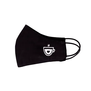 Příprava kávy Kofio rouška - černá