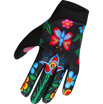 Cyklistické rukavice Cyklistické rukavice Winter Cycology Frida (Motiv Frida, velikost XL)