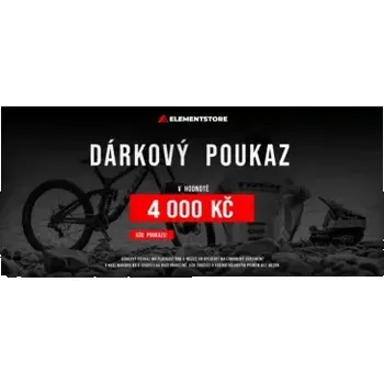 Dárkový potravinový koš ElementStore Dárkový poukaz v hodnotě 4 000 Kč