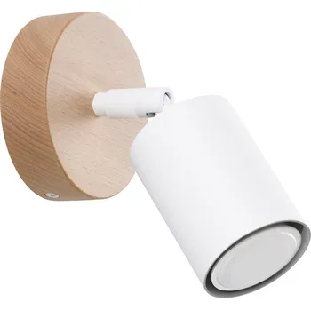 Nástěnné svítidlo Nástěnné svítidlo VERDO bílé moderní kovové s nastavitelným světlem do obýváku a ložnice