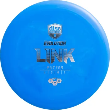 Disc golf Discmania LINK Exo (Soft) Barva: Modrá, Váha: 174 g