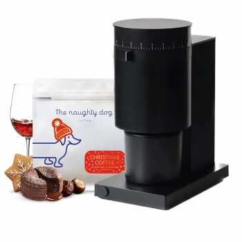 Příprava kávy The naughty dog vánoční edice Fellow Opus Set - černý