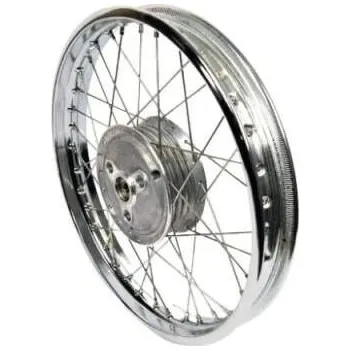 Motor pro motocykl Kolo přední - zadní úpl. JAWA 50 - 05, 20, 21, 23 (paprsky zinek 3mm)