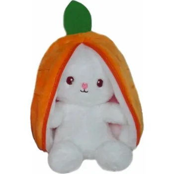 plyšák Plyšák Zajíček oranžový – 18 cm